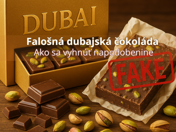 Falošná dubajská čokoláda: Ako sa vyhnúť napodobenine!